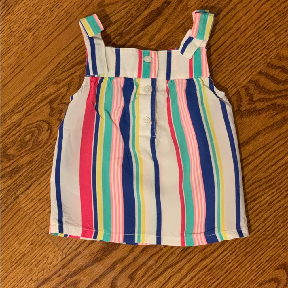 Carter’s Striped Sleeveless Blouse - Picture 2 of 3